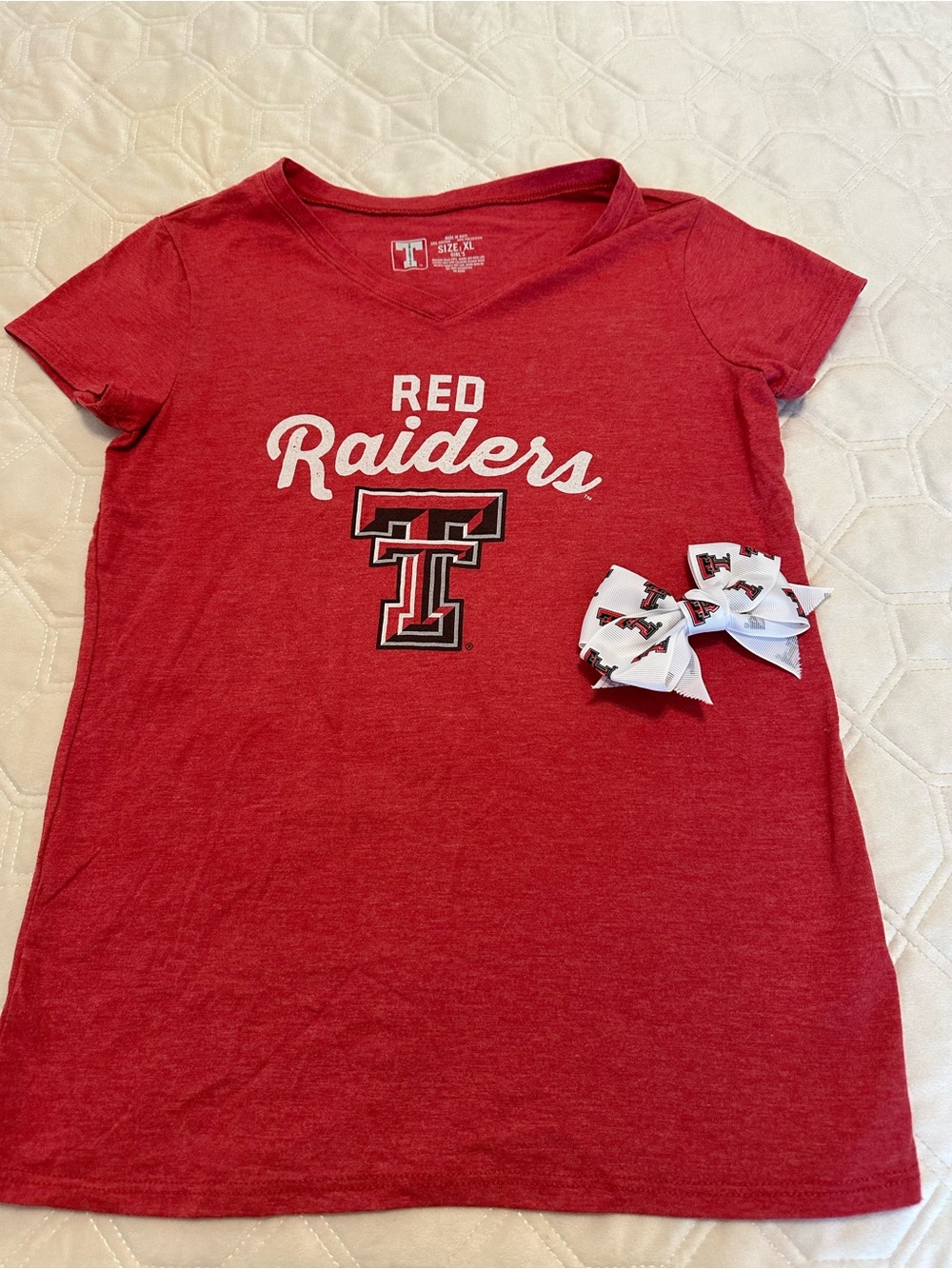 Girls Texas Tech Red Raiders Tee - Kids